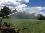 Gear Driven big irrigation sprinkler with trailco travelling irrigator