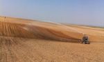 IrriCruiser Compact Travelling Irrigator on a land with slope