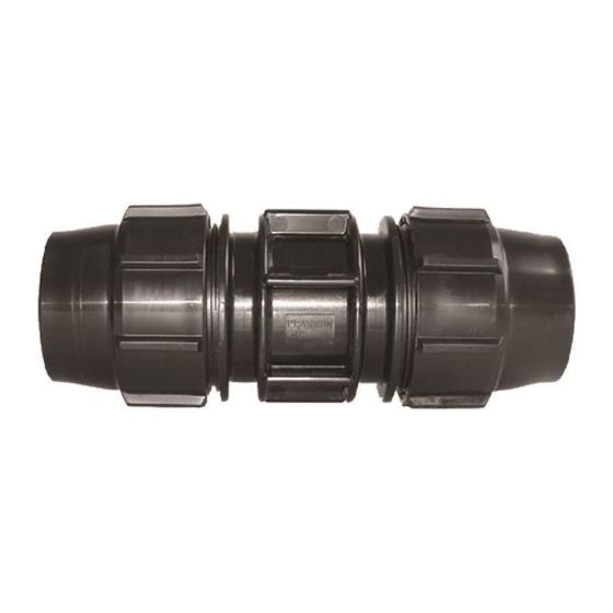 Plasson 7615 Metric Mine - Repair Coupling