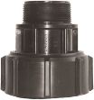 Plasson 7250 Metric Barrel Union Adaptor with Male Thread