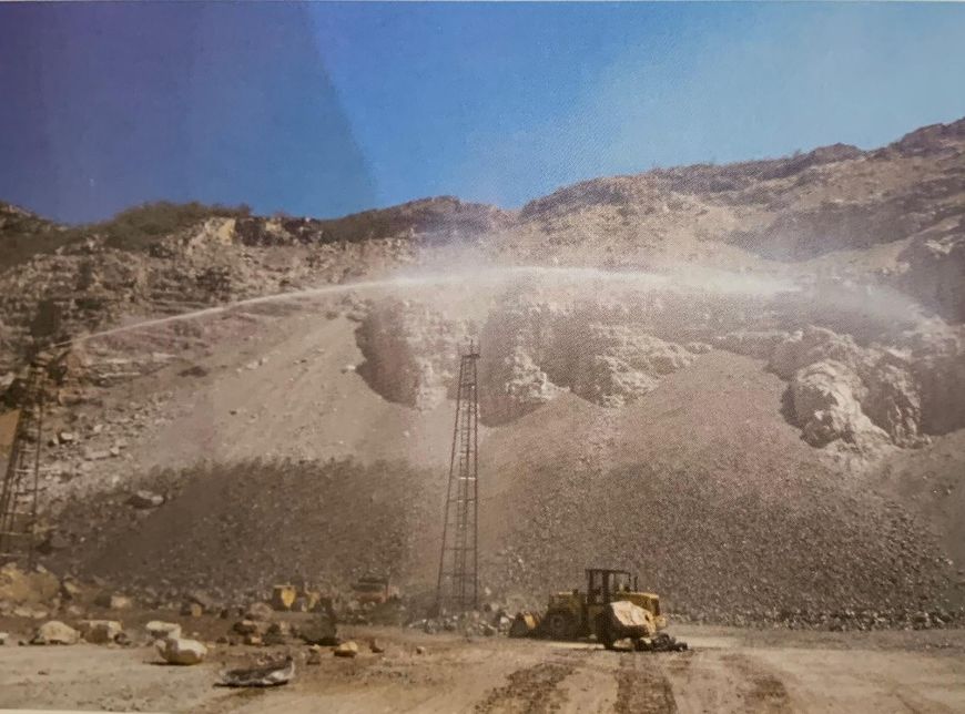Effective Sprinkler System Solution for Dust Suppression in the Mining Industry