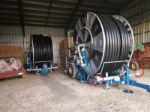 Casella LL 125/500 Hard Hose Reels in the shed