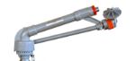 DuCaR Pivot Jet end gun sprinkler for pivot applications
