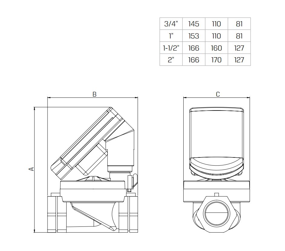 Battery-Operated-Irrigation-Controller-with-Valve-G75-C-dimensions