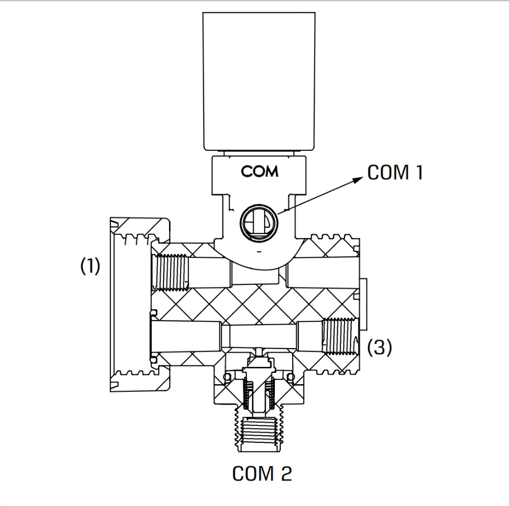 G75-VM Modular Manifold-plumbing-diagram